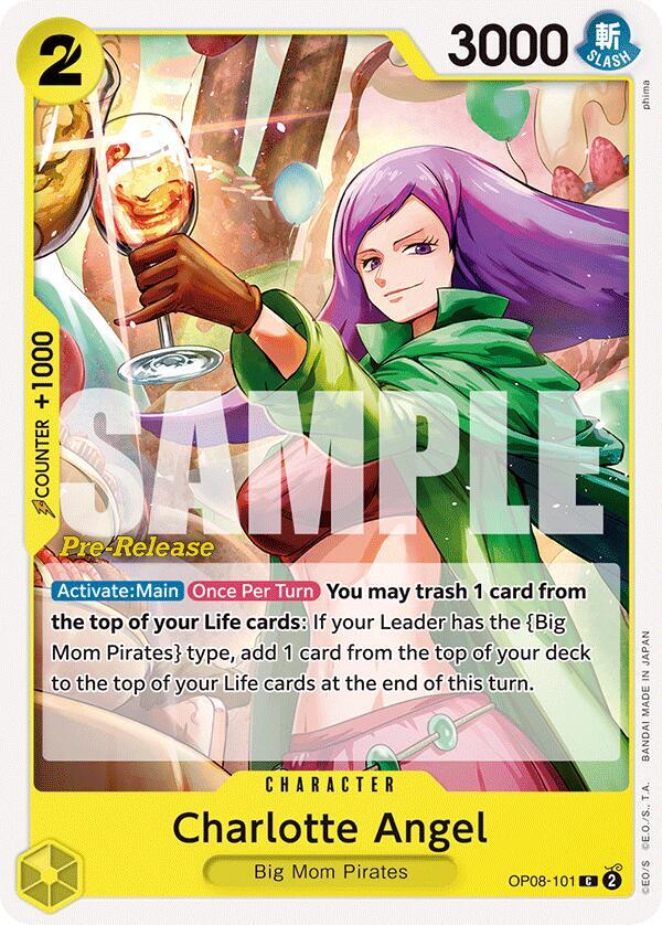 Charlotte Angel - OP08-101: Two Legends Pre-Release Cards