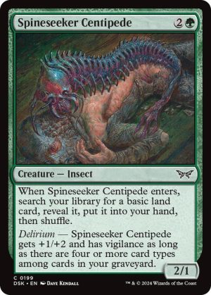 Spineseeker Centipede - 199: Duskmourn: House of Horror