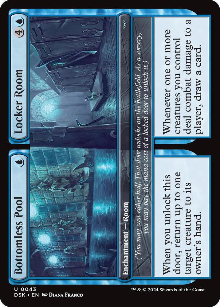Bottomless Pool // Locker Room - 43: Duskmourn: House of Horror