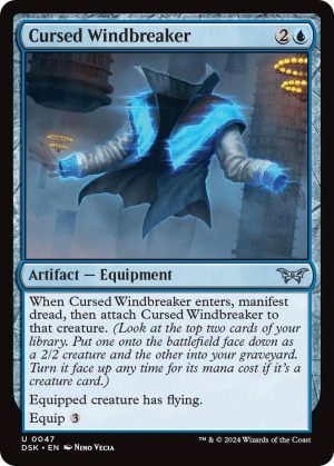 Cursed Windbreaker - 47: Duskmourn: House of Horror