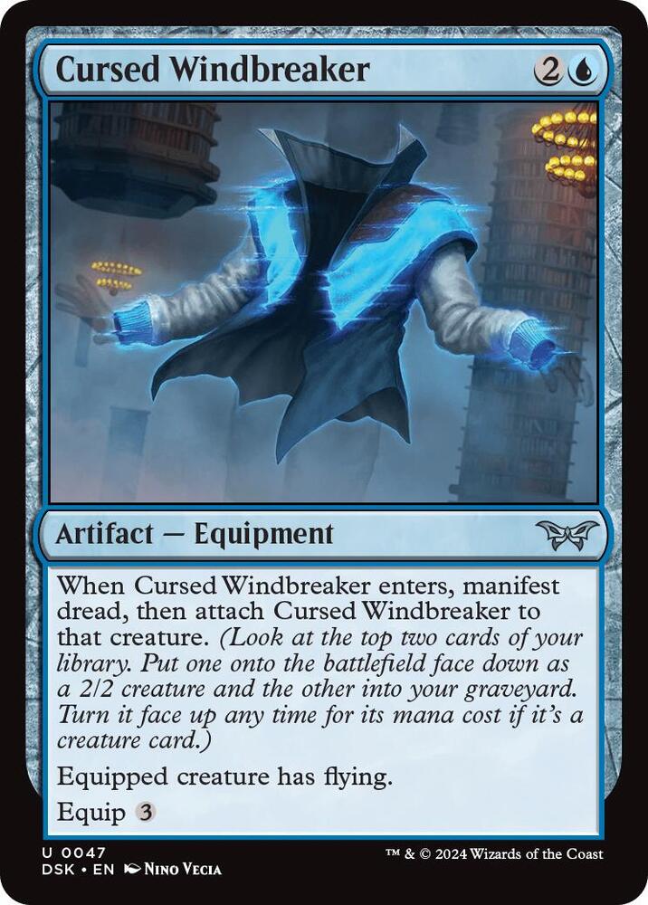 Cursed Windbreaker - 47: Duskmourn: House of Horror
