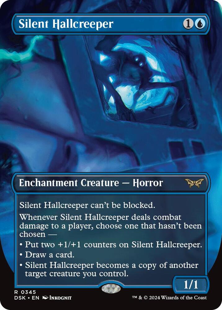 Silent Hallcreeper (Borderless) - 345: Duskmourn: House of Horror