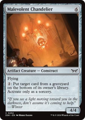 Malevolent Chandelier - 252: Duskmourn: House of Horror