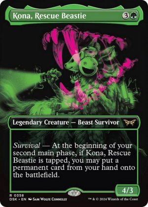 Kona, Rescue Beastie (Showcase) - 358: Duskmourn: House of Horror