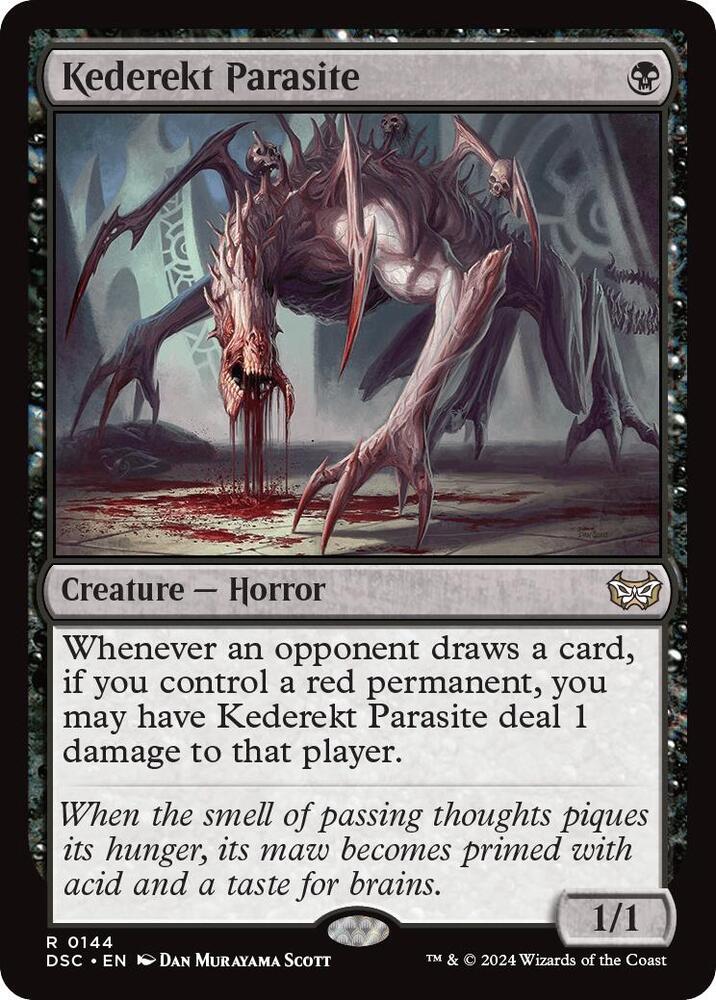 Kederekt Parasite - 144: Commander: Duskmourn: House of Horror