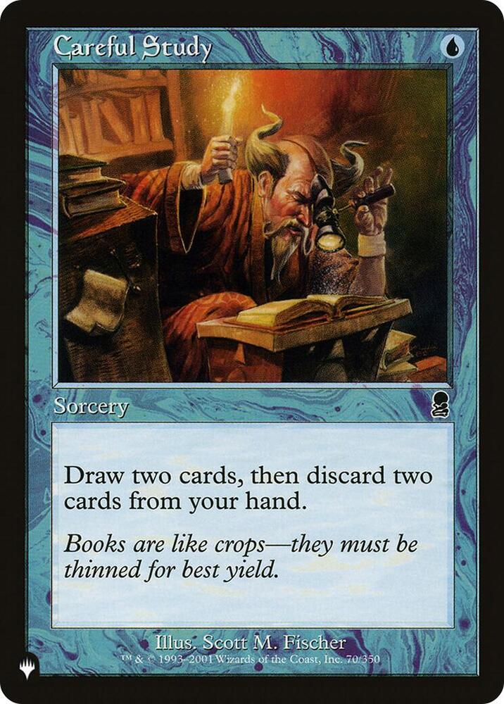 Careful Study - 70/350: The List Reprints