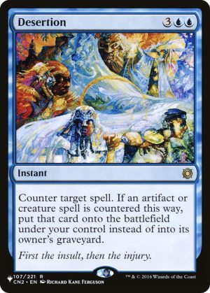 Desertion - 107/221: The List Reprints