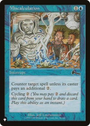 Miscalculation - 36/143: The List Reprints