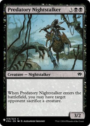 Predatory Nightstalker - 134/325: The List Reprints