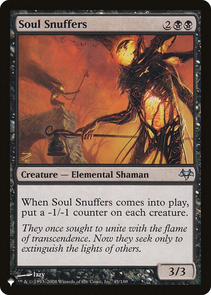 Soul Snuffers - 45/180: The List Reprints