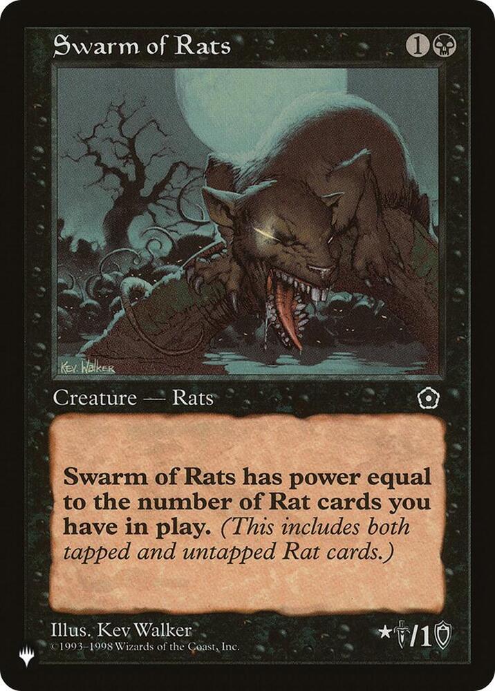Swarm of Rats: The List Reprints