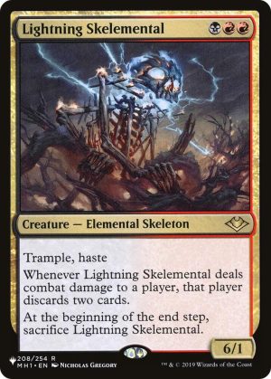 Lightning Skelemental - 208/254: The List Reprints
