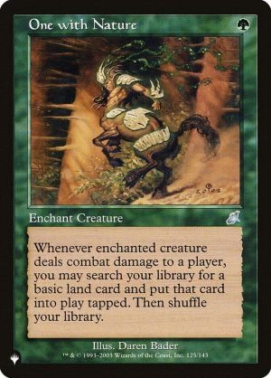 One with Nature - 125/143: The List Reprints