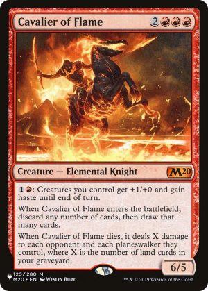 Cavalier of Flame - 125/280: The List Reprints