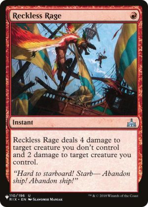 Reckless Rage - 110/196: The List Reprints