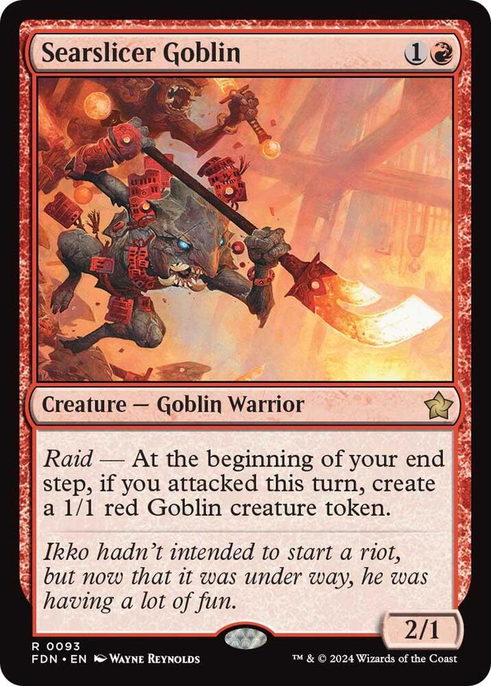 Searslicer Goblin - 93: Foundations