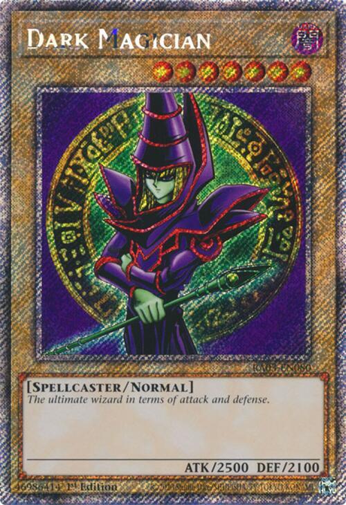 Dark Magician (Platinum Secret Rare) - RA03-EN080: Quarter Century Bonanza