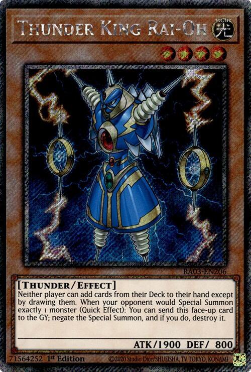 Thunder King Rai - RA03-EN206: Quarter Century Bonanza