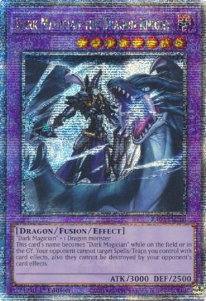 Dark Magician the Dragon Knight (Quarter Century Secret Rare) - RA03-EN268: Quarter Century Bonanza