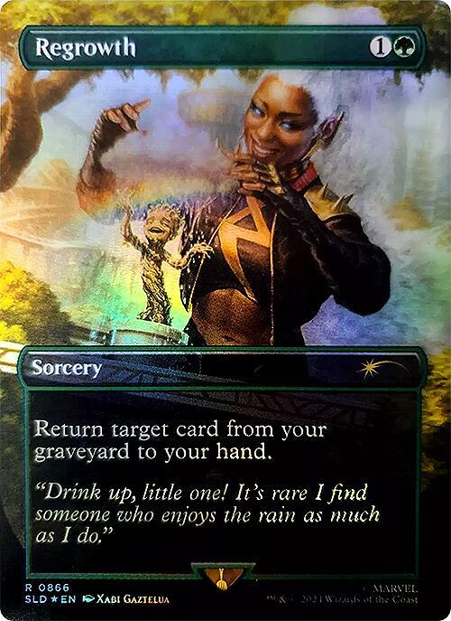 Regrowth (Rainbow Foil) - 866: Secret Lair Drop Series