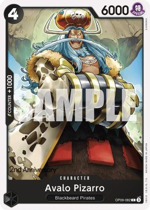 Avalo Pizarro - OP09-082: Emperors in the New World: 2nd Anniversary Tournament Cards