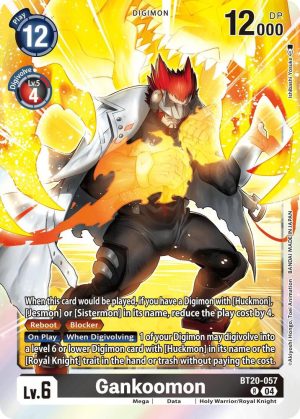 Gankoomon - BT20-057 R: Release Special Booster 2.5