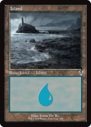 Island (290) (Retro Frame) - 290: Innistrad Remastered