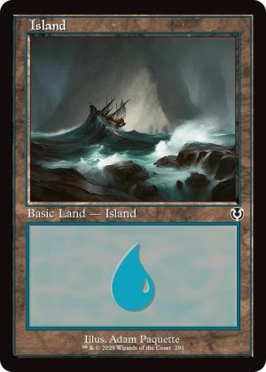Island (291) (Retro Frame) - 291: Innistrad Remastered