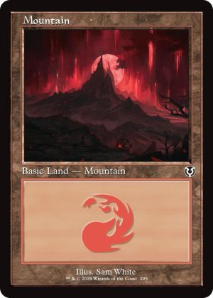 Mountain (295) (Retro Frame) - 295: Innistrad Remastered