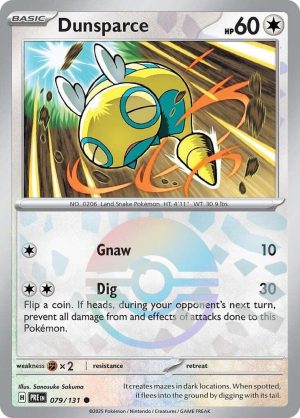 Dunsparce (Poke Ball Pattern) - 079/131: SV: Prismatic Evolutions