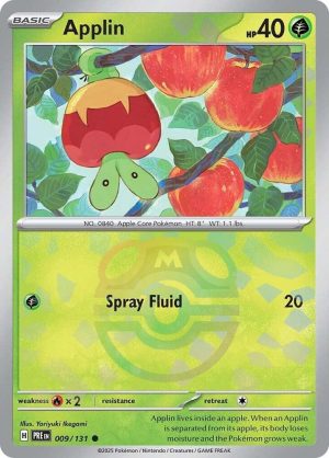Applin (Master Ball Pattern) - 009/131: SV: Prismatic Evolutions