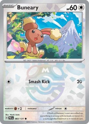 Buneary (Master Ball Pattern) - 083/131: SV: Prismatic Evolutions