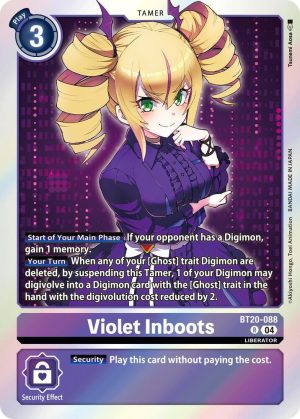 Violet Inboots - BT20-088 R: Release Special Booster 2.5