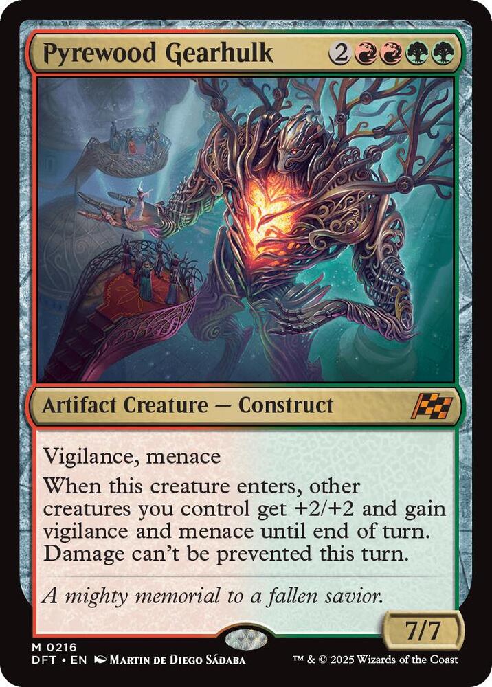 Pyrewood Gearhulk - 216: Aetherdrift
