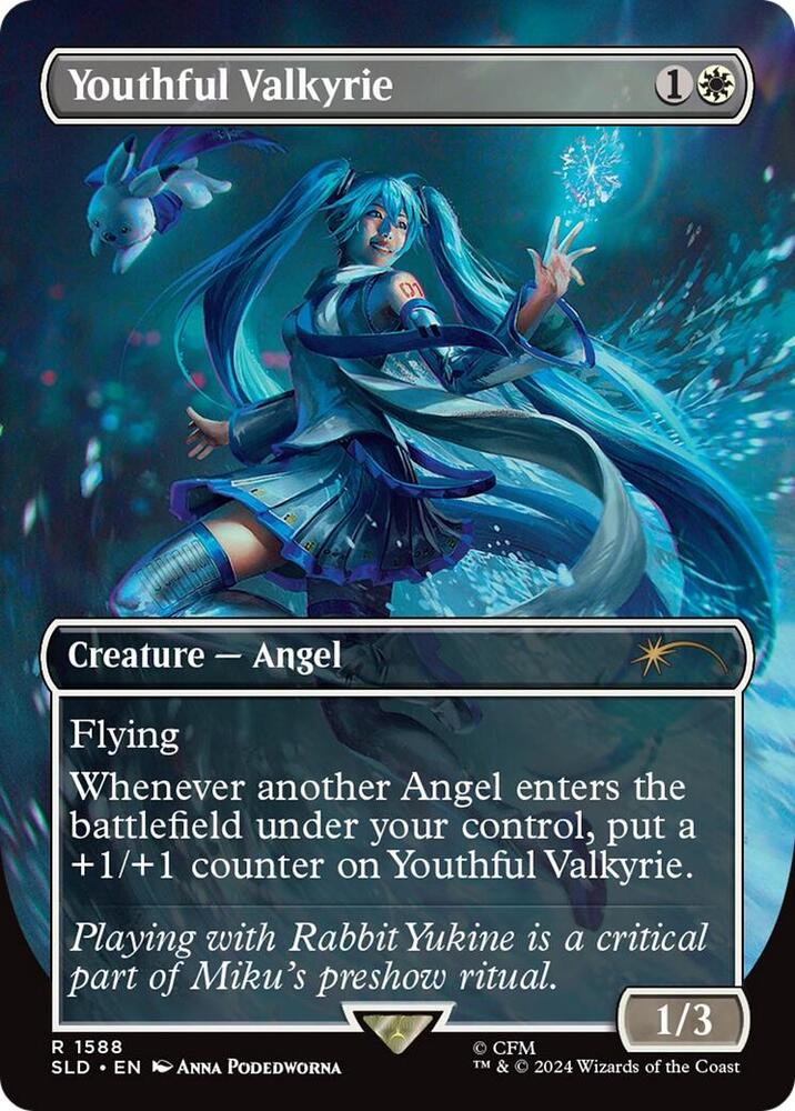 Youthful Valkyrie - 1588: Secret Lair Drop Series