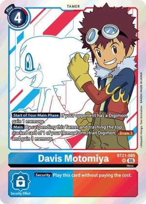 Davis Motomiya - BT21-085 SR: World Convergence
