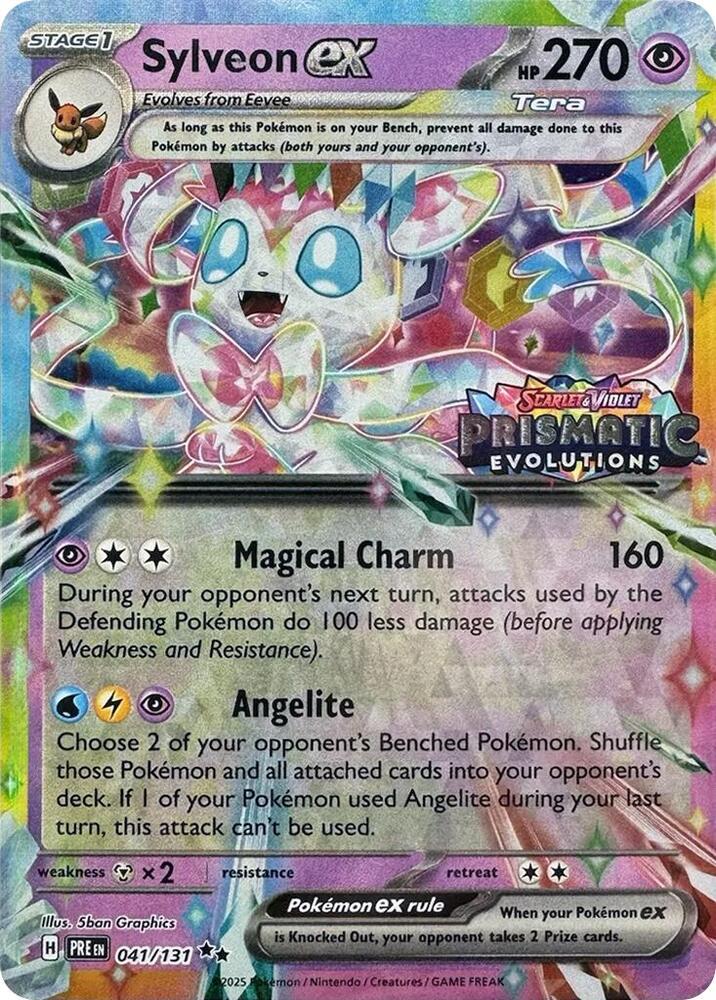 Sylveon ex - 041/131: Miscellaneous Cards & Products