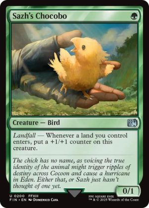 Sazh's Chocobo - 200: FINAL FANTASY