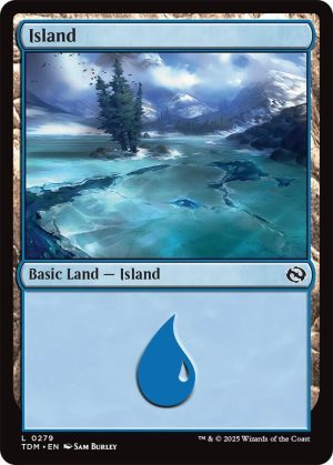 Island (0279) - 279: Tarkir: Dragonstorm