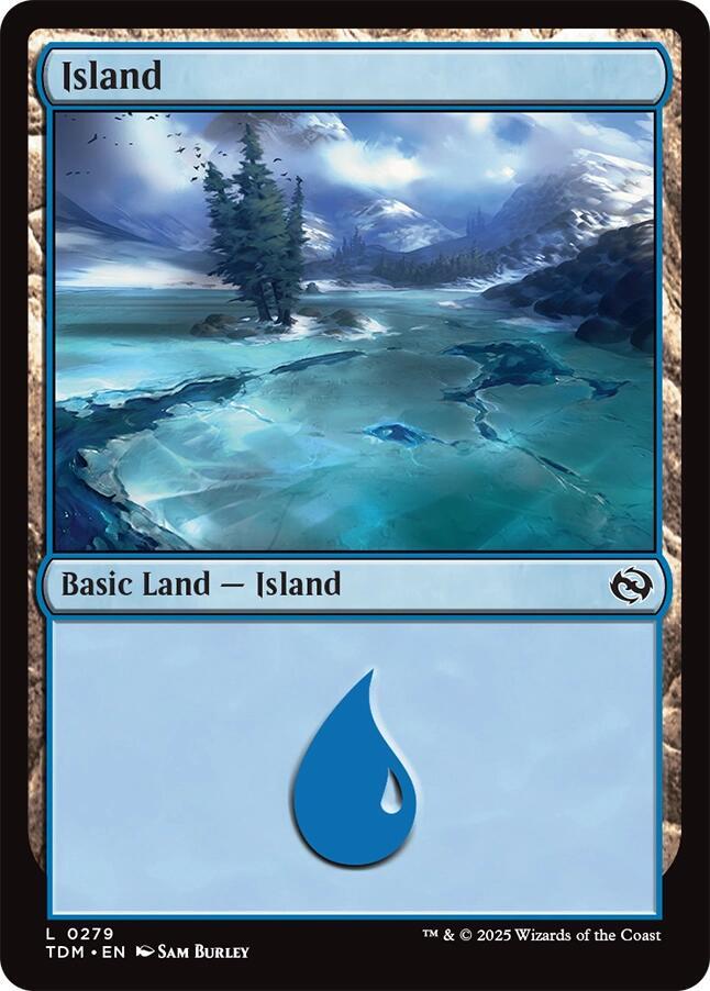 Island (0279) - 279: Tarkir: Dragonstorm