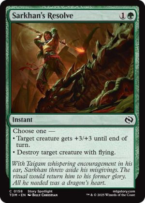 Sarkhan's Resolve - 158: Tarkir: Dragonstorm