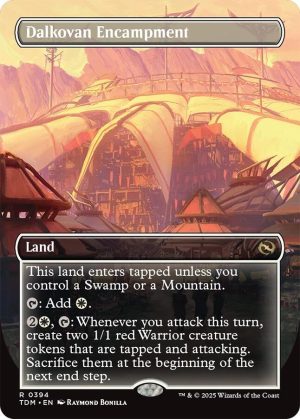 Dalkovan Encampment (Borderless) - 394: Tarkir: Dragonstorm
