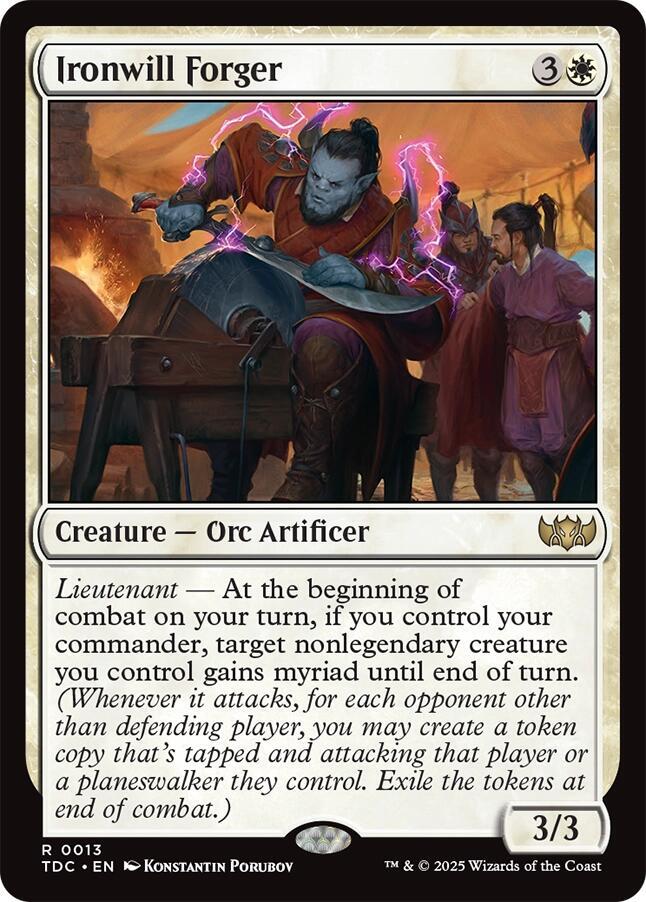 Ironwill Forger - 13: Commander: Tarkir: Dragonstorm