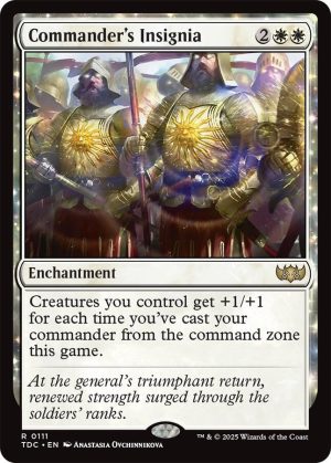 Commander's Insignia - 111: Commander: Tarkir: Dragonstorm