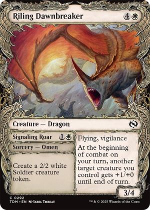 Riling Dawnbreaker (Showcase) - 292: Tarkir: Dragonstorm