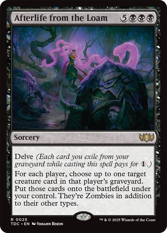 Afterlife from the Loam - 25: Commander: Tarkir: Dragonstorm