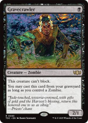 Gravecrawler - 93: Commander: Tarkir: Dragonstorm
