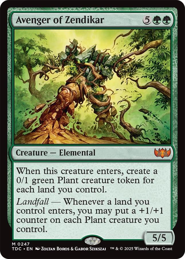 Avenger of Zendikar - 247: Commander: Tarkir: Dragonstorm