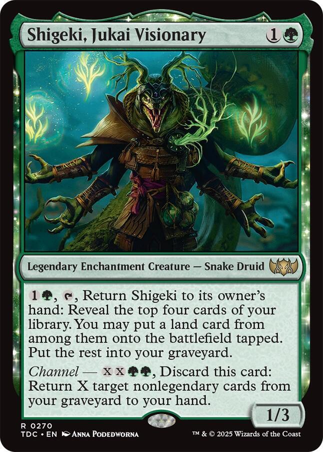 Shigeki, Jukai Visionary - 270: Commander: Tarkir: Dragonstorm