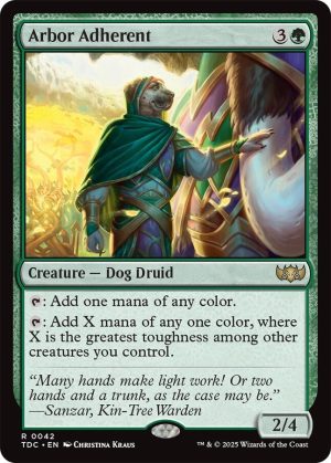 Arbor Adherent - 42: Commander: Tarkir: Dragonstorm